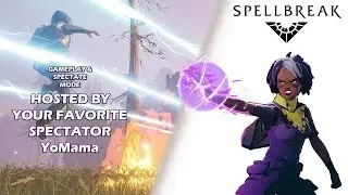 Official Spellbreak Gameplay - Spectate Mode and Gameplay from YoMamaTV [Battle Royale]