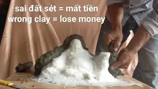Proper Clay Technique for Composite Mold Splitting |
