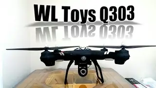 WL Toys Q303 Drone big bro very first time flying a RC