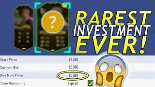 FIFA 19 RAREST INVESTMENT EVER! | TRADING TO GLORY #16 | FIFA 19 ULTIMATE TEAM