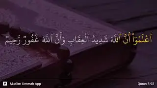 Al-Ma'idah ayat 98