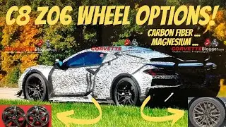 2022 C8 Corvette Z06 NEW Wheel Options!! *Mid Engine Corvette*