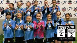 Soccer Highlights | LIFEWTR Invitational | U11 Girls Gold Championship Game | Cap City for the Win🏆!