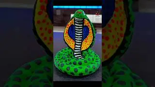 mitti ka nag | clay nag | how to make snake with mud | nag panchami | #shorts