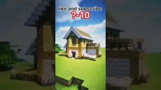 survival house easy Minecraft short 😱😅😱