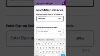 MPL PRO REFERRAL CODE USE//#mpl