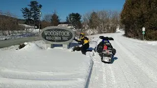 Snowmobiling in the Woodstock New Brunswick Area 2020