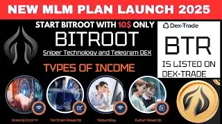 BITROOT Full Plan 2025 | New MLM Plan | BITROOT Business Plan