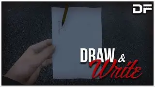 DF PAPER - DRAW AND WRITE ON 3D PAPER - FIVE SCRIPT STANDALONE