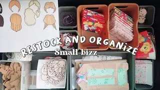 Mini Desk Organizing and Restocking for Small Bizz