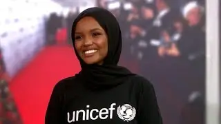 Hijab-wearing model Halima Aden becomes UNICEF ambassador