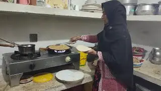 Village Traditional Gobi k prathy|Pakistan village family vlog|bachon ne school SE ate hi prathy 