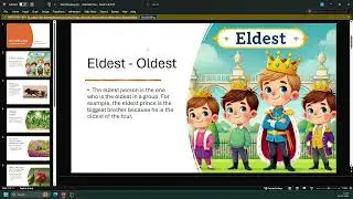 Class 2 - English -Red bud Tree - Learn word meaning