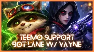 Teemo Support + Vayne: The Close Game Nobody Expected! (FULL GAME)