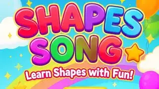 Shape Train Song 🚂 | Learn Shapes for Kids | Circle Square Triangle Rectangle | Fun Learning Rhyme