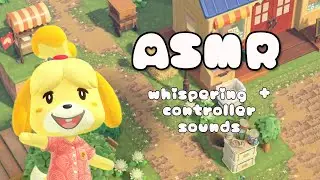 ACNH ASMR ꒰ ♡ ꒱ уютная сборка Nook's Cranny ⁞ шепот + звуки контроллера [без мидроллов] ˚ ༘♡