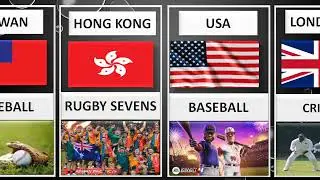 List Of National Games From Different Countries