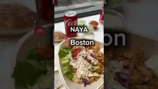 NAYA #bostonfoodie #inthelupwithmunah #lebanesefood #bostonblogger #bostoneats #minivlog