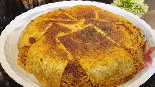 المعكرونة الايرانية من اشهى طرق المعكرونة يلي ممكن تجربوها👌