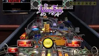 Pinball Arcade - The Addams Family PC Gameplay (60fps)