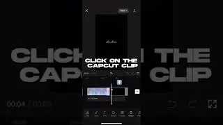 How to delete the CapCut clips at the end of videos #shorts #basketball #capcut
