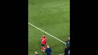 Cristiano Ronaldo Handing The Captain's Armband To Bruno Fernandes #spain #portugal #ronaldo