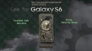 Samsung Galaxy S6 Case by GOSStudio Steampunk