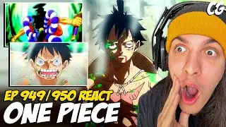O GRITO DESESPERADO DE LUFFY!! - React One Piece EP 949 e 950