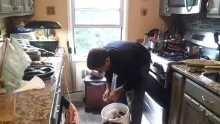 Grinding food waste for biogas in new york 1