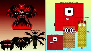 UBD -NORMAL ! Uncannyblock Band Different Quadrillions VS   Numberblocks Band Remake ( 1Q - 1QN ) !