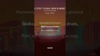 🎵 SONG TITLE  &ldquo;GLOBAL NEON WARDRUM&rdquo;226 1