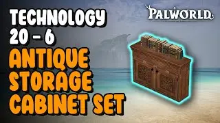 20-6 Antique Storage Cabinet Set | Palworld