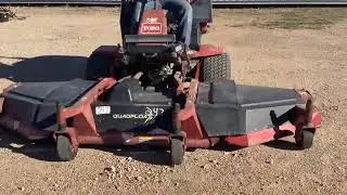 TORO GRANDMASTER 455-D BATWING MOWER W/126