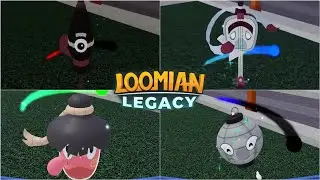 I Found ALL 4 Gamma Heiwa/Yokai Loomians | Loomian Legacy Finds