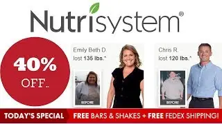Nutrisystem Cost Per Month New Review Video 2018 - Nutrisystem Coupons 40 OFF Every Plan!