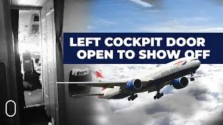 Pilot Suspended: Left Cockpit Door Open So Family Could Watch Him Fly