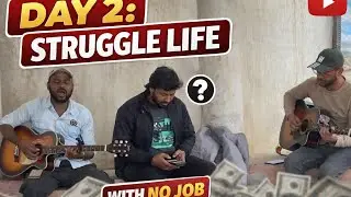 Day 2 😱Struggling Life and my friend make a reel in a saraswati Ghat Prayagraj 🙂