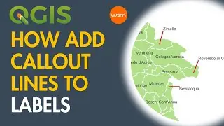 QGIS - How add callout lines to labels