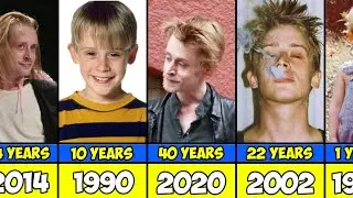 Macaulay Culkin Kevin Transformation From 1 To 45 Years | Home Alone