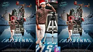 Picsart Merry Christmas Photo Editing 2019 || Amazing Editing Tutorial