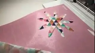 Cutting fabric with the Cricut Maker