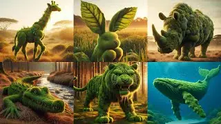 40 Plant Fusion Animals from Hybrid Zoo