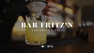 Cinematic B-Roll Bartender - BAR Fritz'n (w/ Sony A7iii + Sony 24mm 1.4 GM) | by danèl