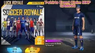 Soccer Royal Spin New Event Freefire Tamil || Got Rare Items Jersey & CR7 Jersey 😈 New Jersey Royal