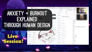 Manifestor Anxiety & Burnout Explained Through Human Design  | Live Session Snippet