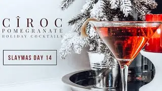 C&Icirc;ROC Pomegranate Holiday Cocktails