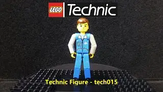 Lego Technic Figure BrickLink ID tech015 (appeared in set 8235)