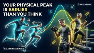 Your Physical Peak Exposed: 47-Year Swedish Study on Strength, Aging, Sarcopenia & Rebuilding Body