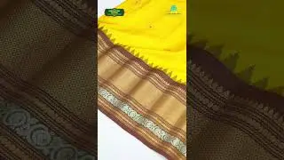 Meena Butta Beauty from the Heart of Gadwal | Pure Handloom Sarees | Gadwal Weavers Society |