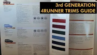TOYOTA 4RUNNER (3rd Gen) Trims GUIDE
